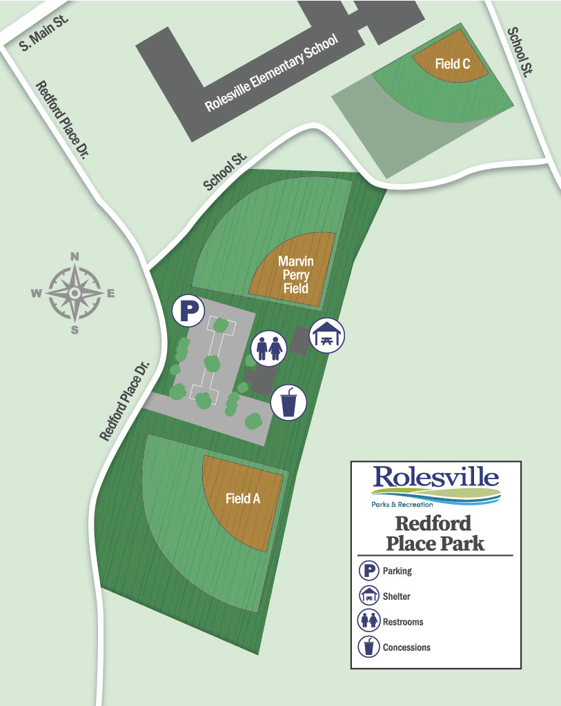 Map of Redford Place Park