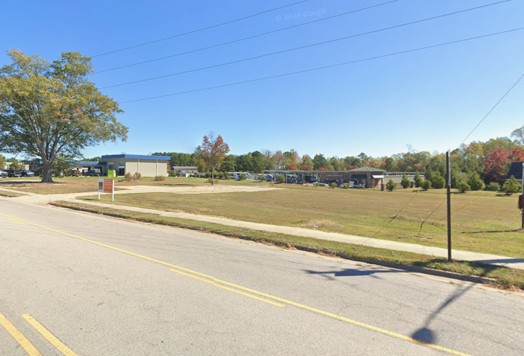 Empty lot on South Main Street