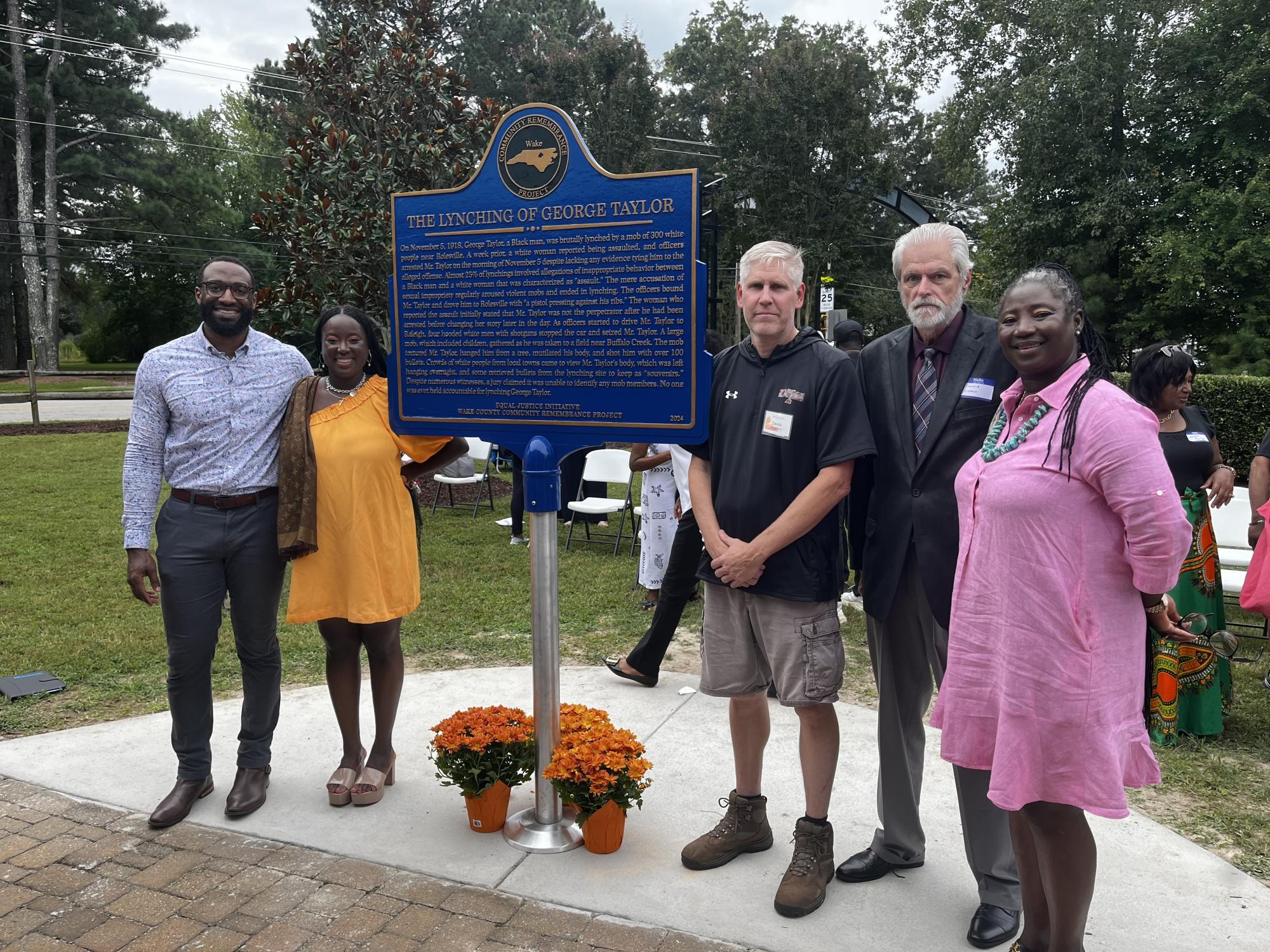 Historical Marker Unveiling